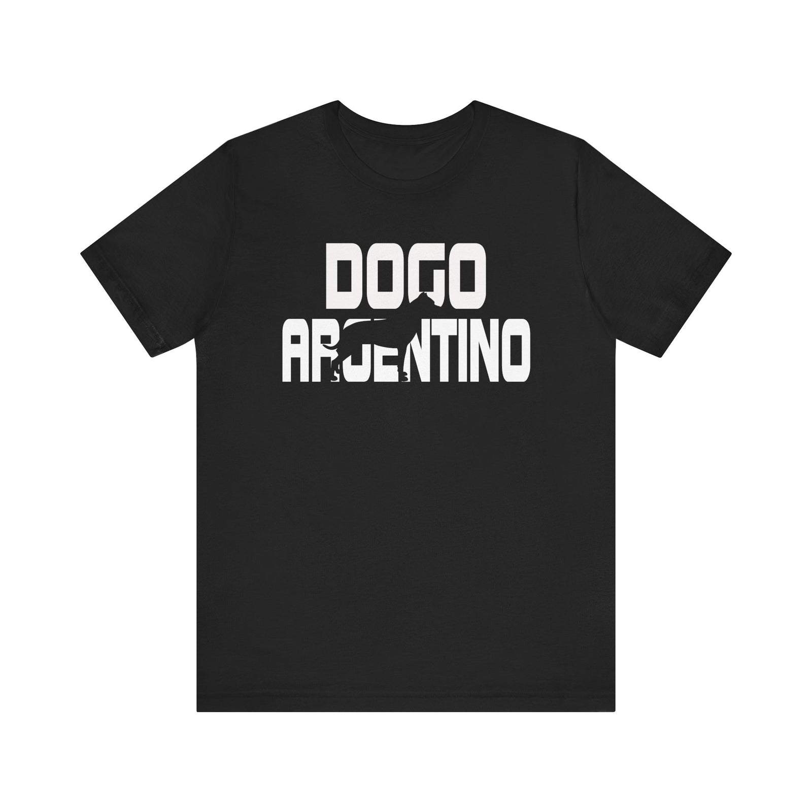 Camiseta de manga corta Dogo Argentino