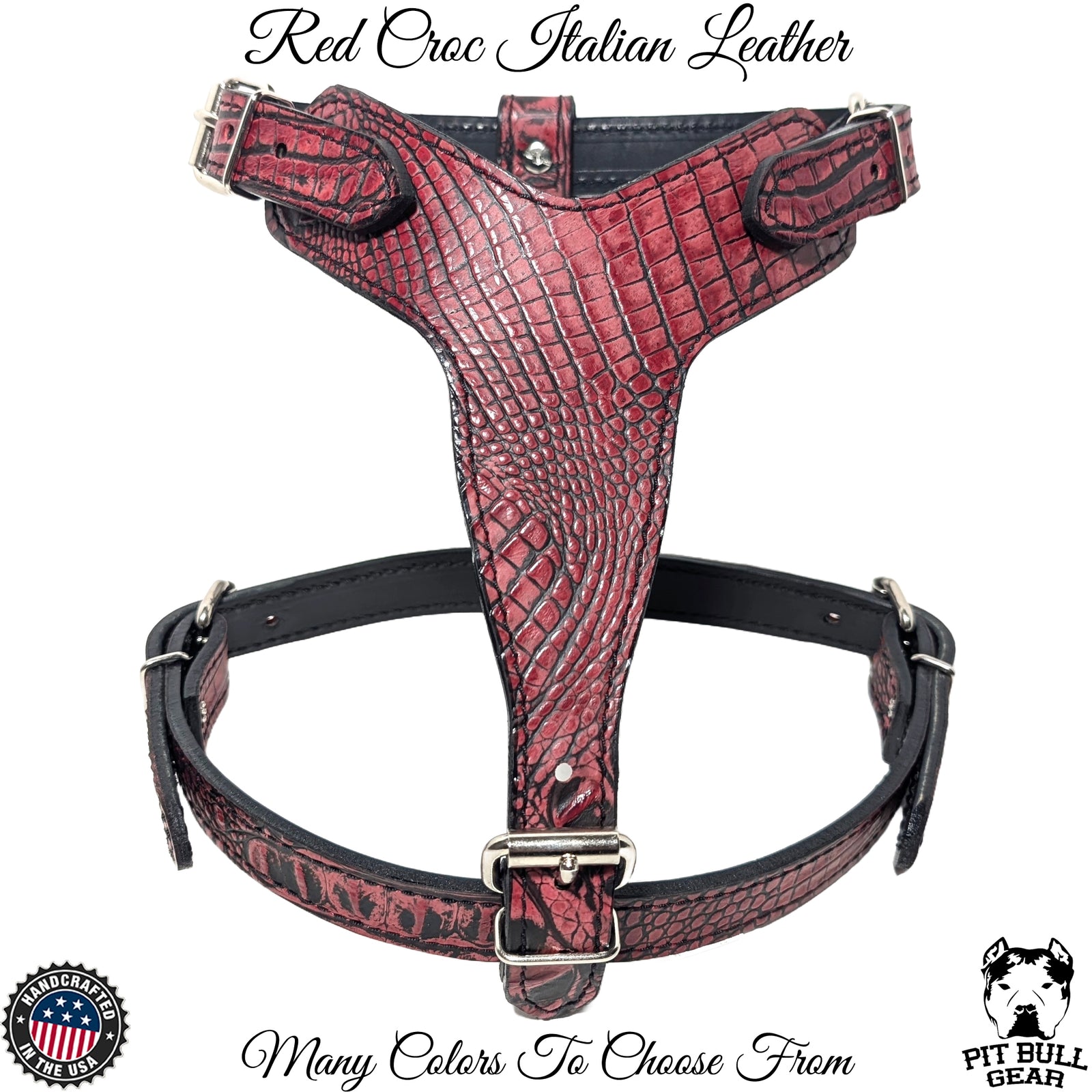 SCH - Sport Cut Leather Dog Harness