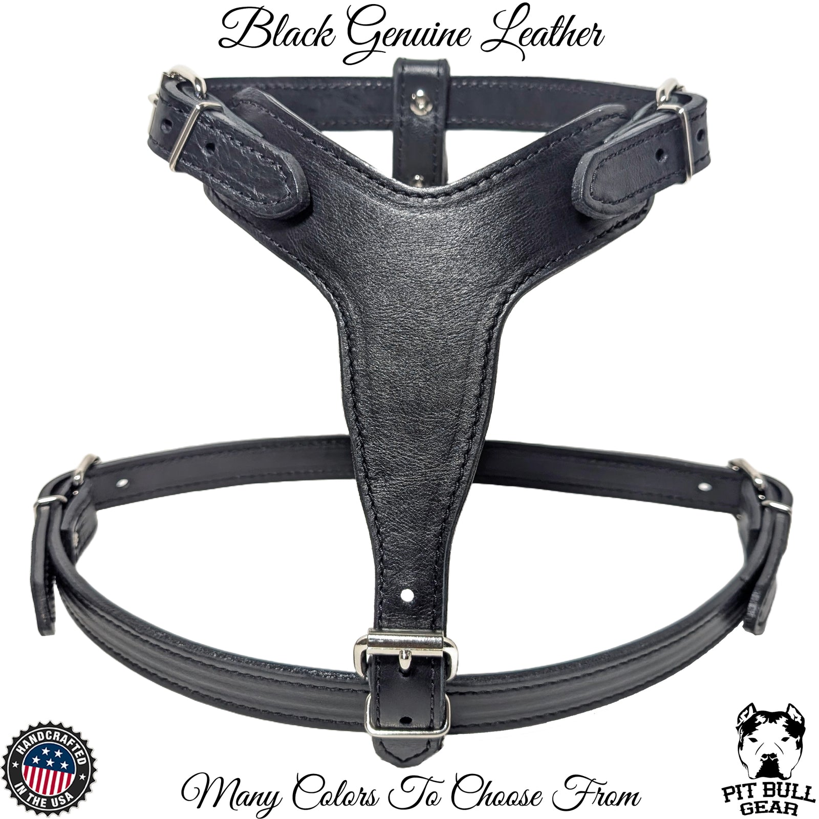 SCH - Sport Cut Leather Dog Harness