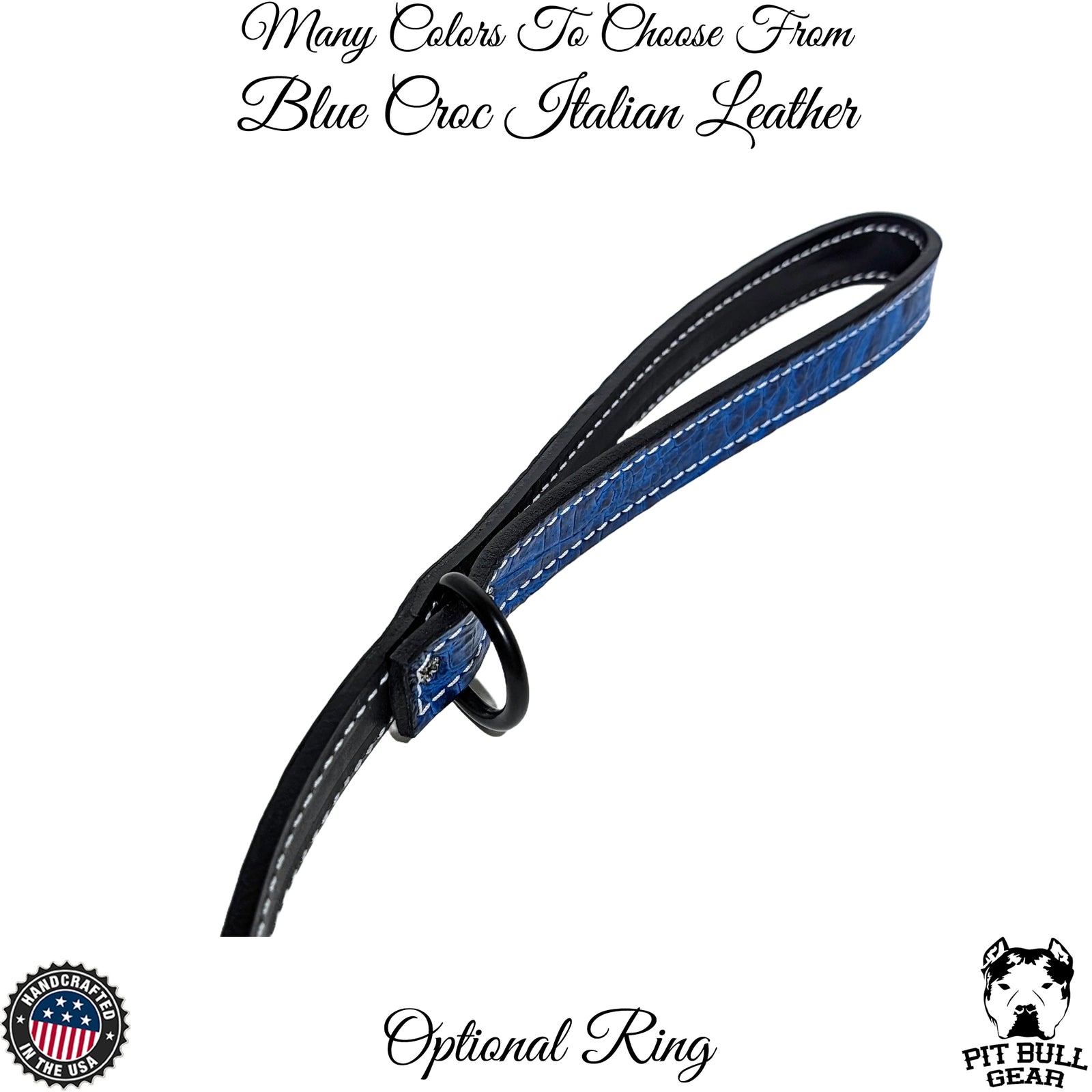 DHN1 - Correa de cuero personalizada con doble asa