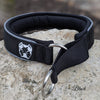 Black Nylon Martingale Dog Collar - 1.5" | PIT BULL GEAR