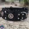 X76 - 3" Military Leather Dog Collar