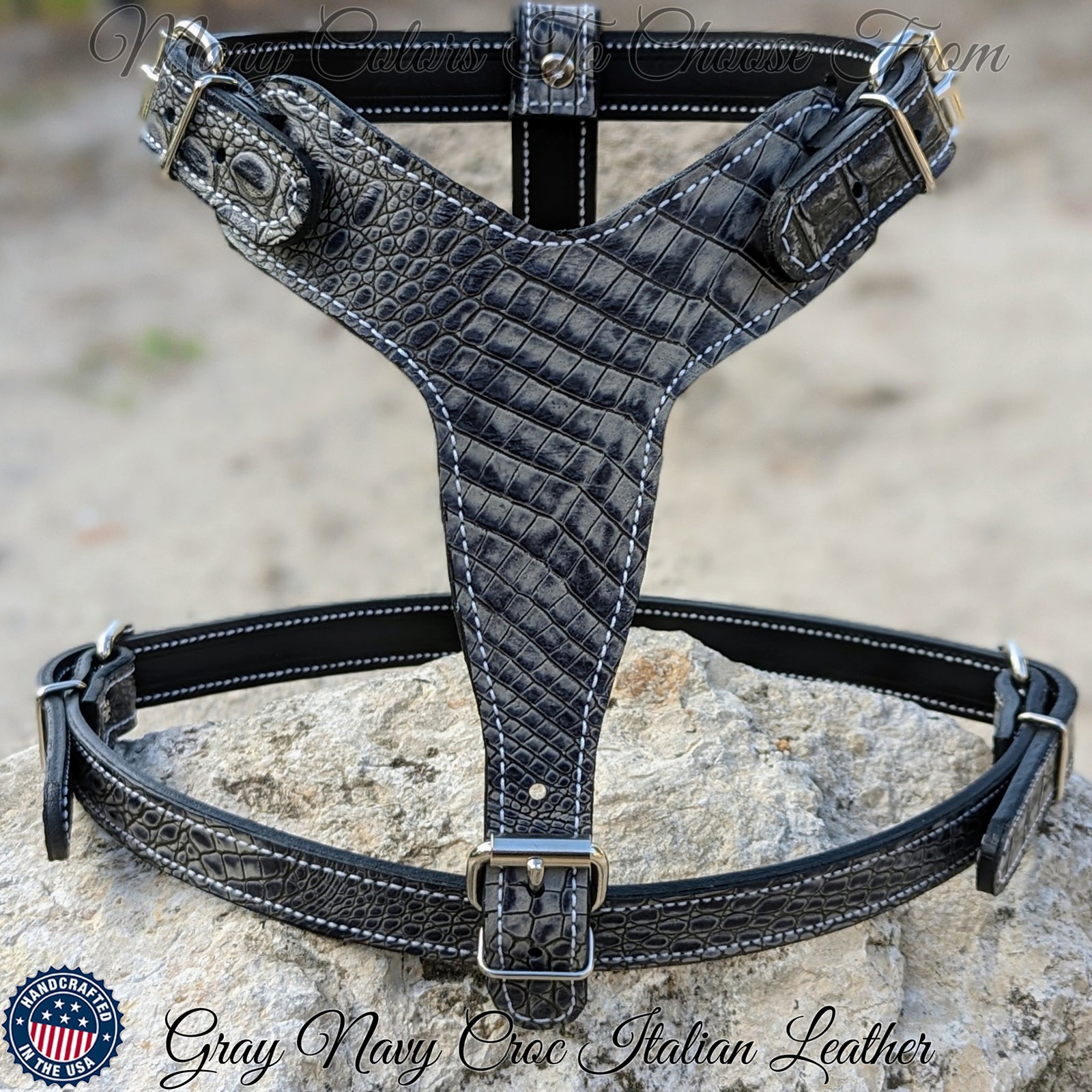 SCH - Sport Cut Leather Dog Harness