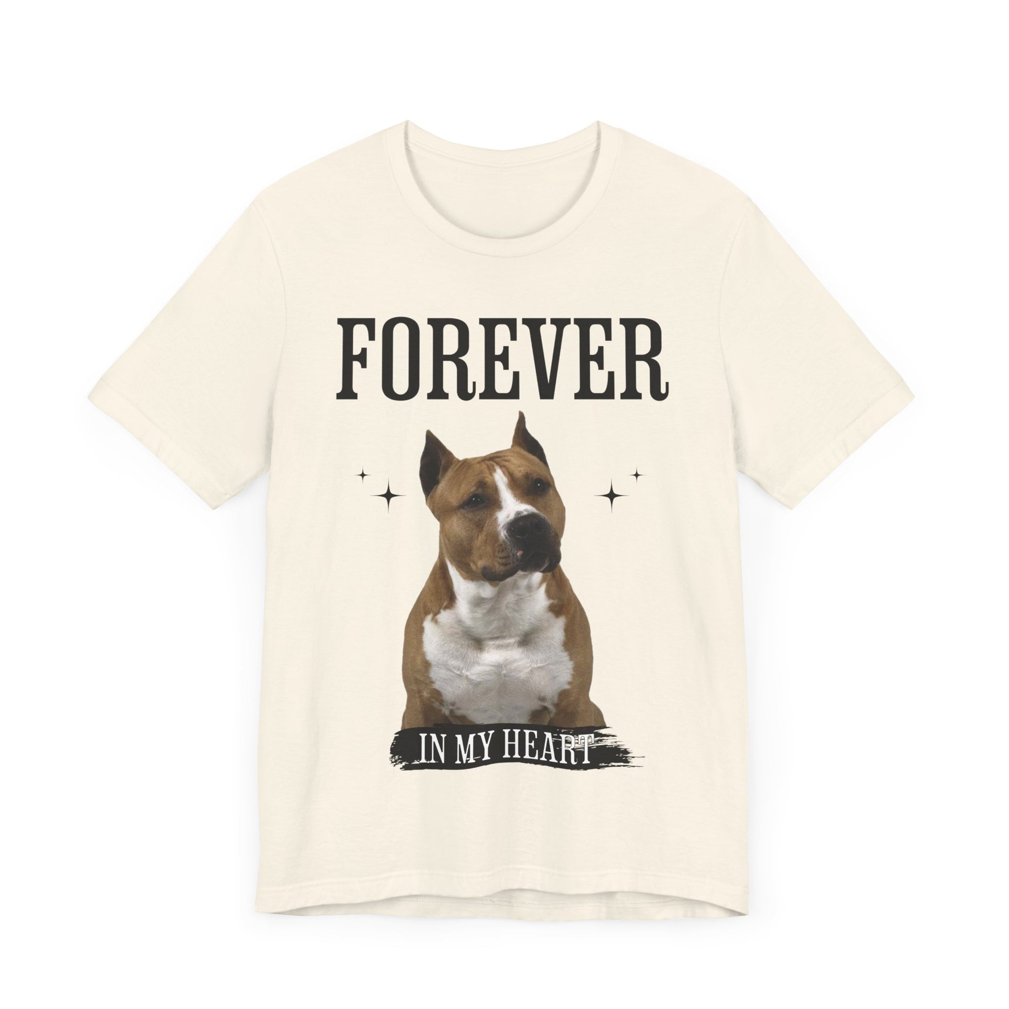 Forever In My Heart - Custom Dog Photo T-Shirt
