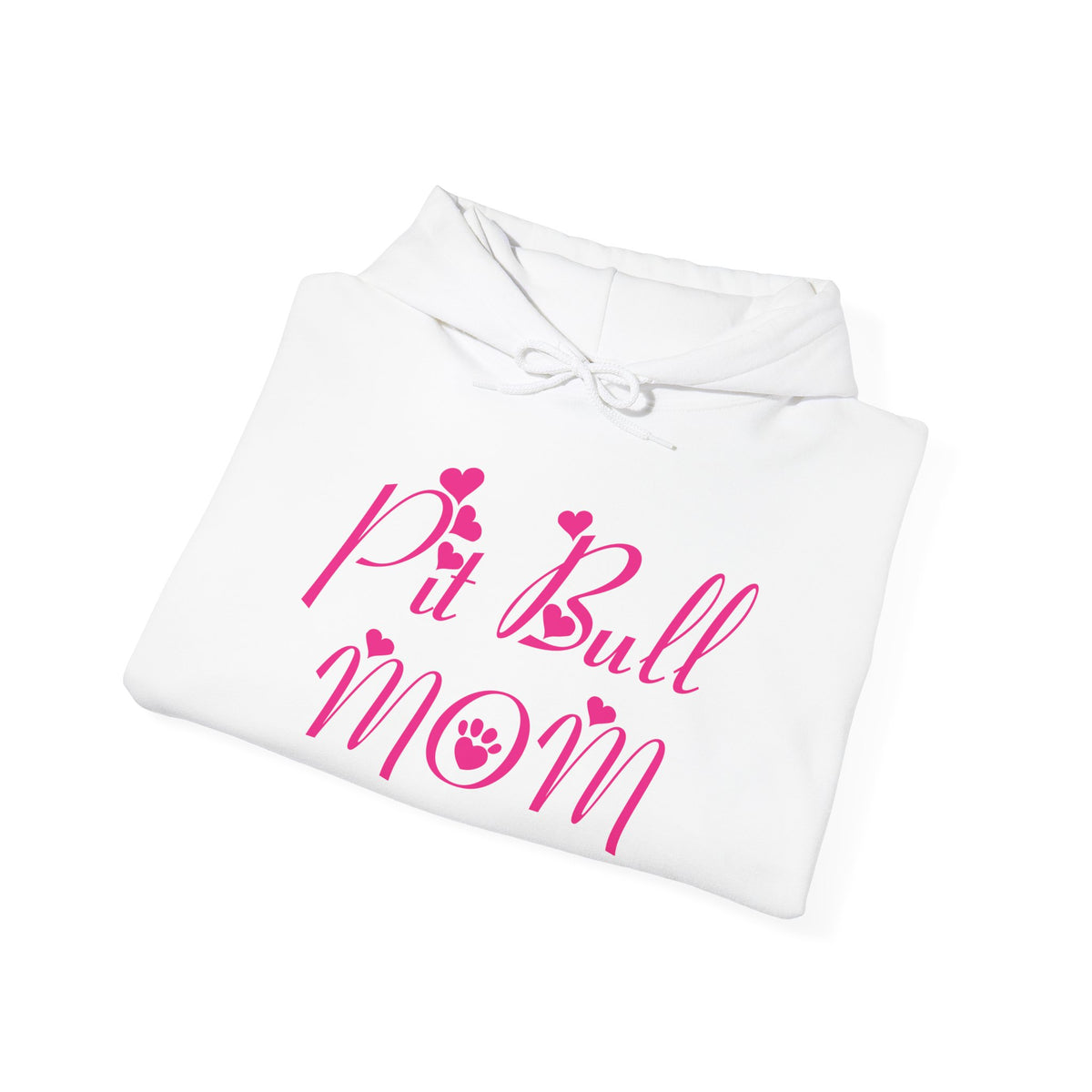 Pit Bull Mom Hooded Sweatshirt