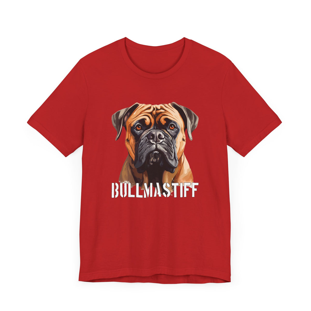 Camiseta de manga corta de bullmastiff