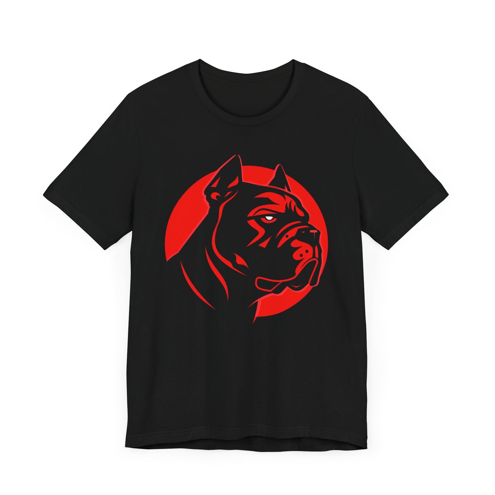 Pit Bull Red Circle T-Shirt