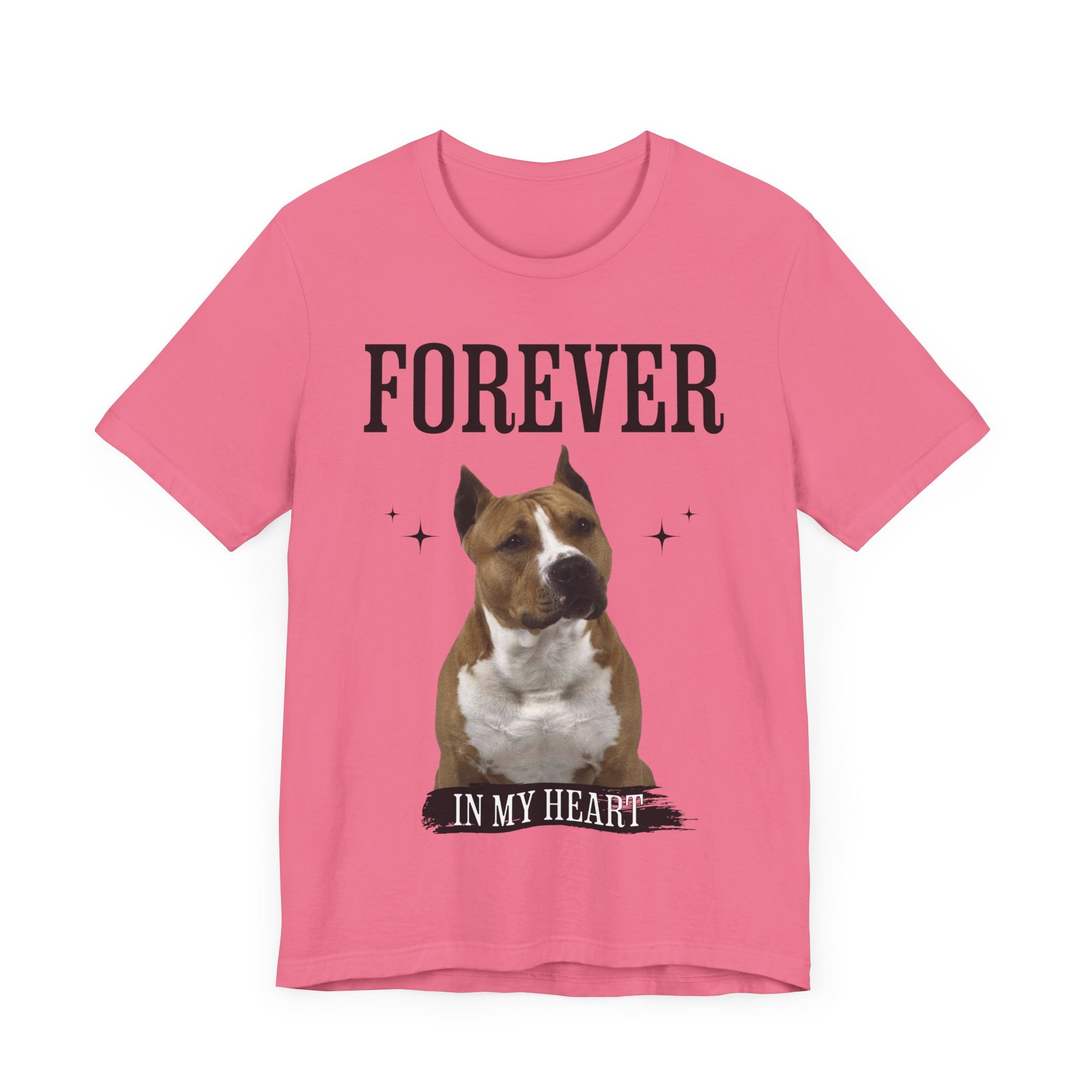 Forever In My Heart - Custom Dog Photo T-Shirt
