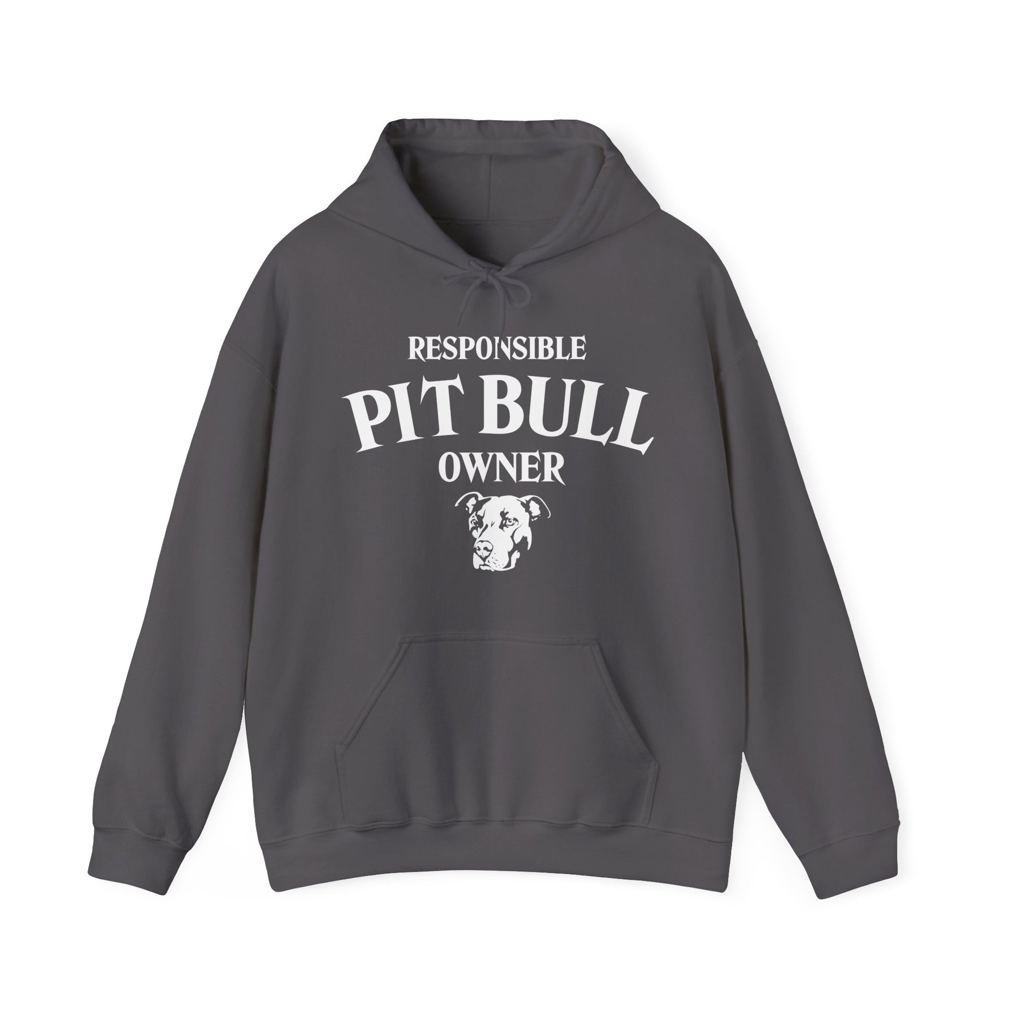 Responsible Pit Bull Owner Adult Pullover Hoodie