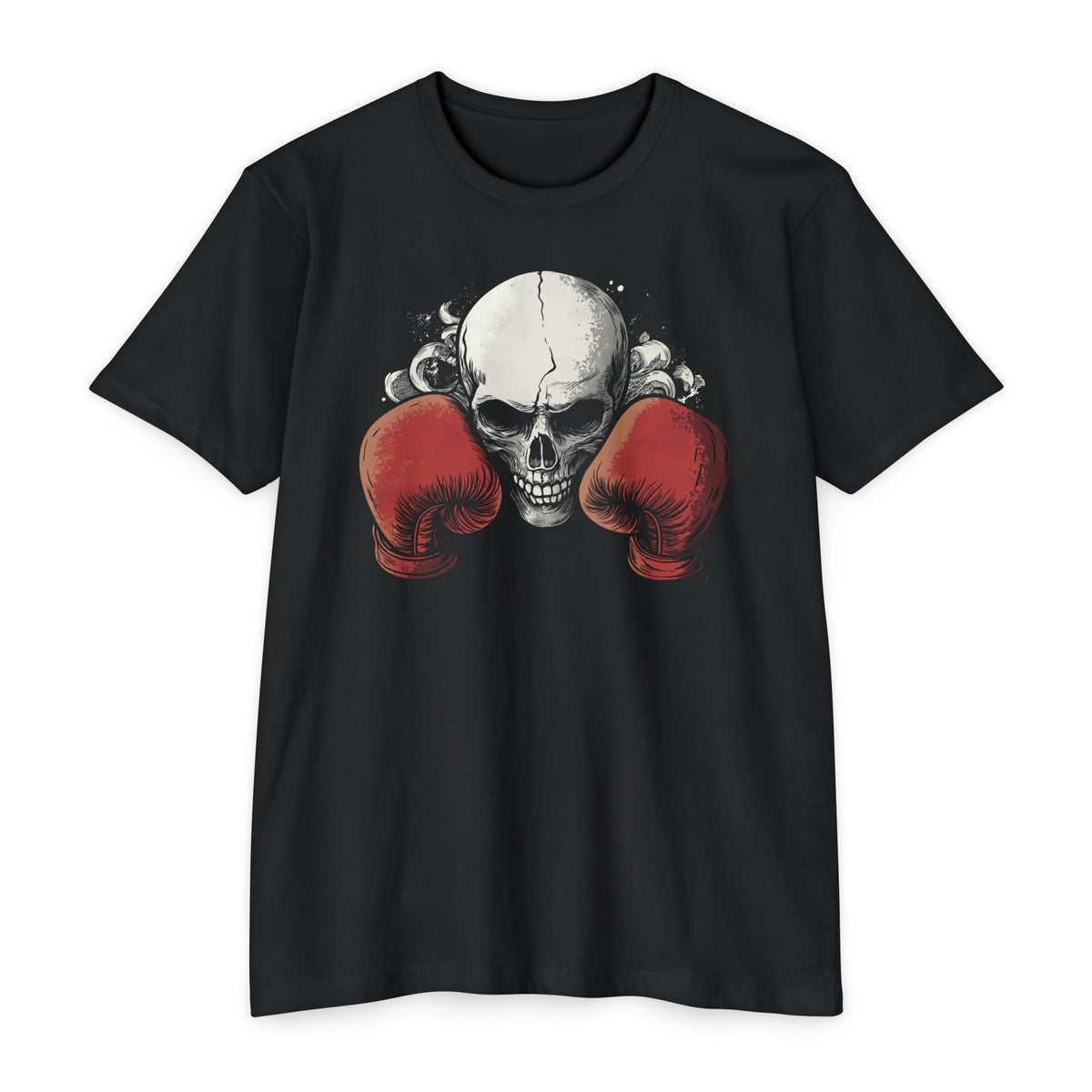 Skull &amp; Boxing Gloves Tee