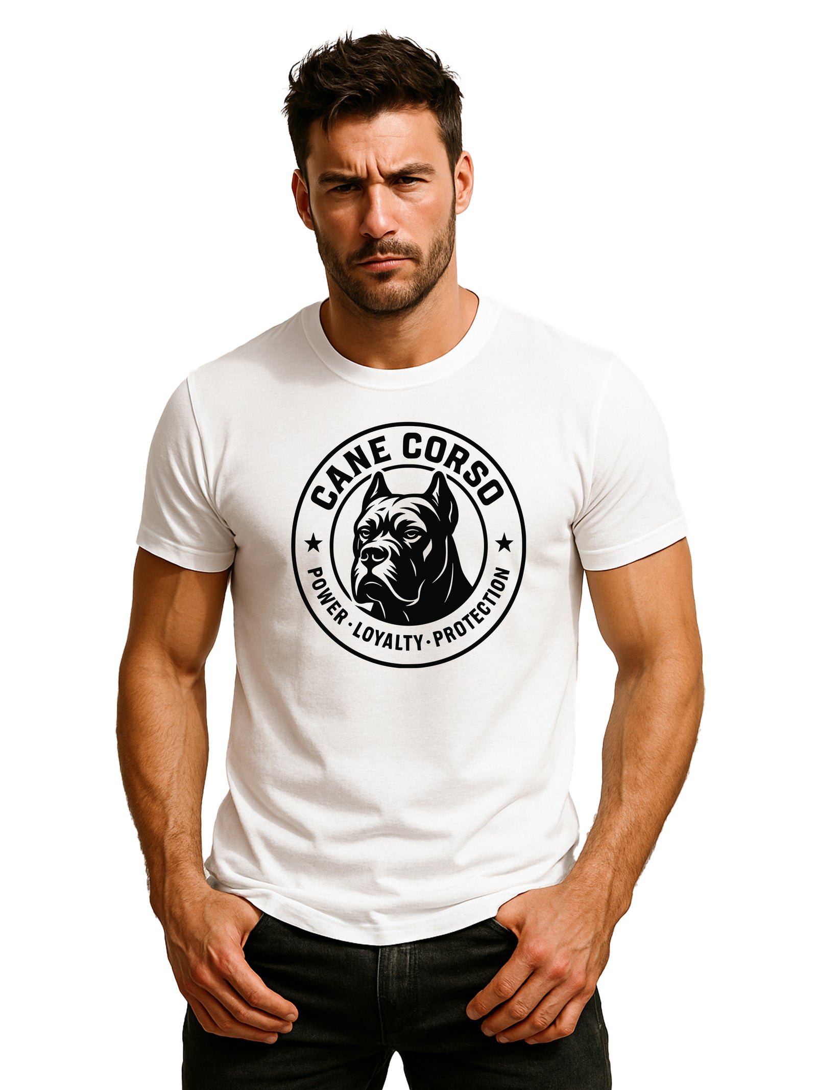 Cane Corso Guardian Badge Tee