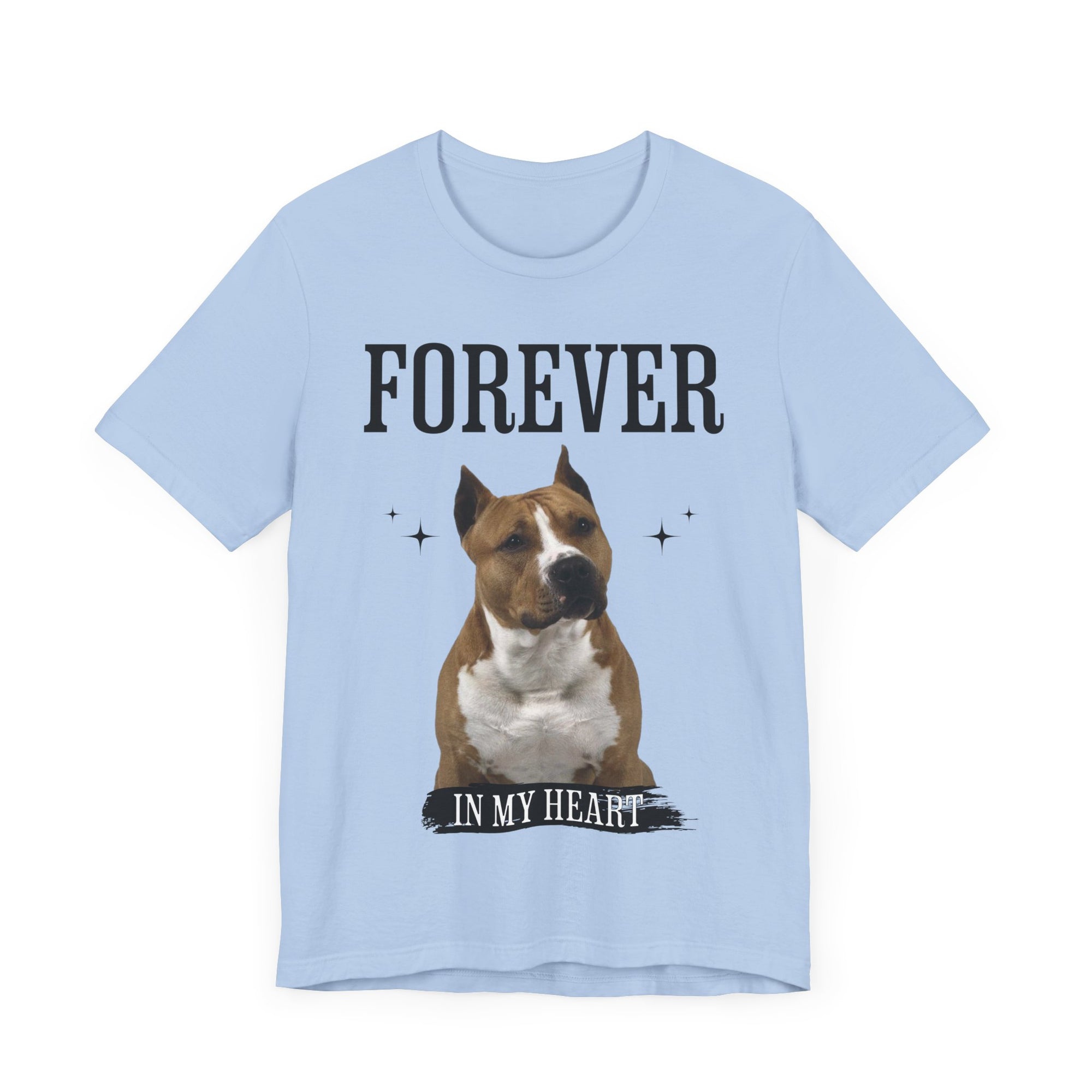 Forever In My Heart - Custom Dog Photo T-Shirt