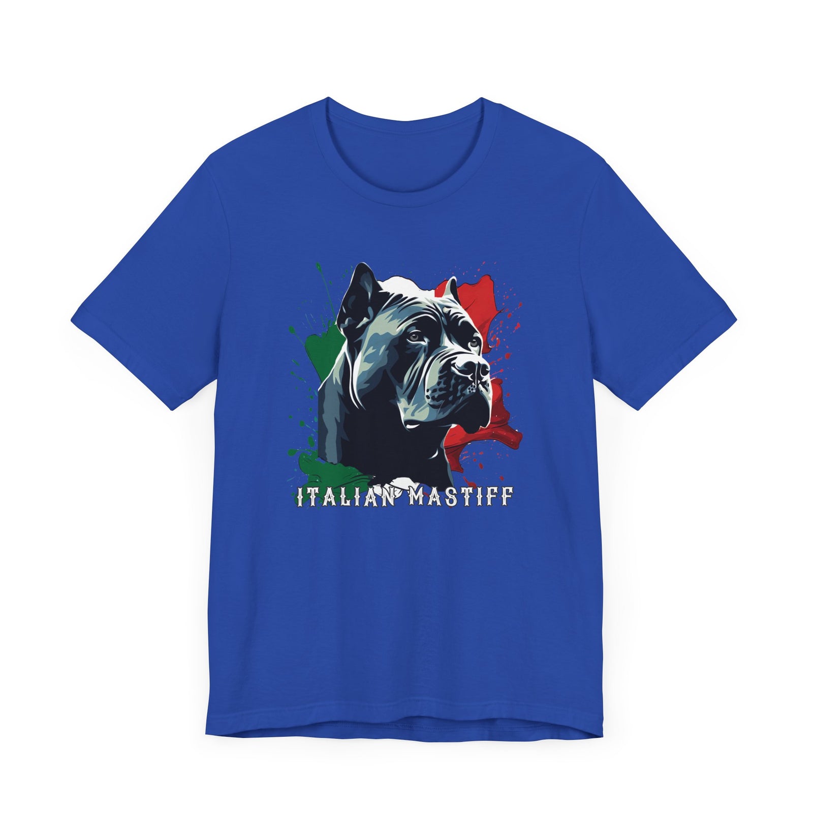 Camiseta de manga corta de mastín italiano