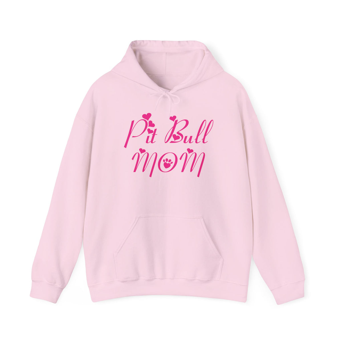 Pit Bull Mom Hooded Sweatshirt