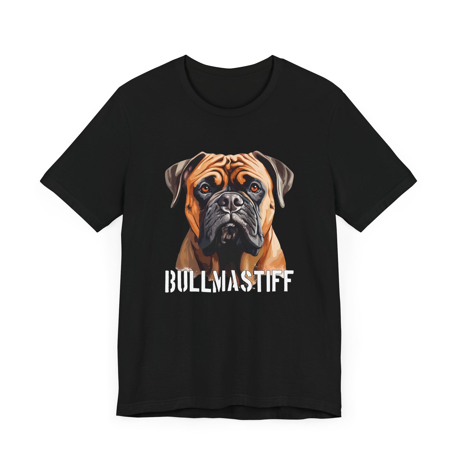 Camiseta de manga corta de bullmastiff