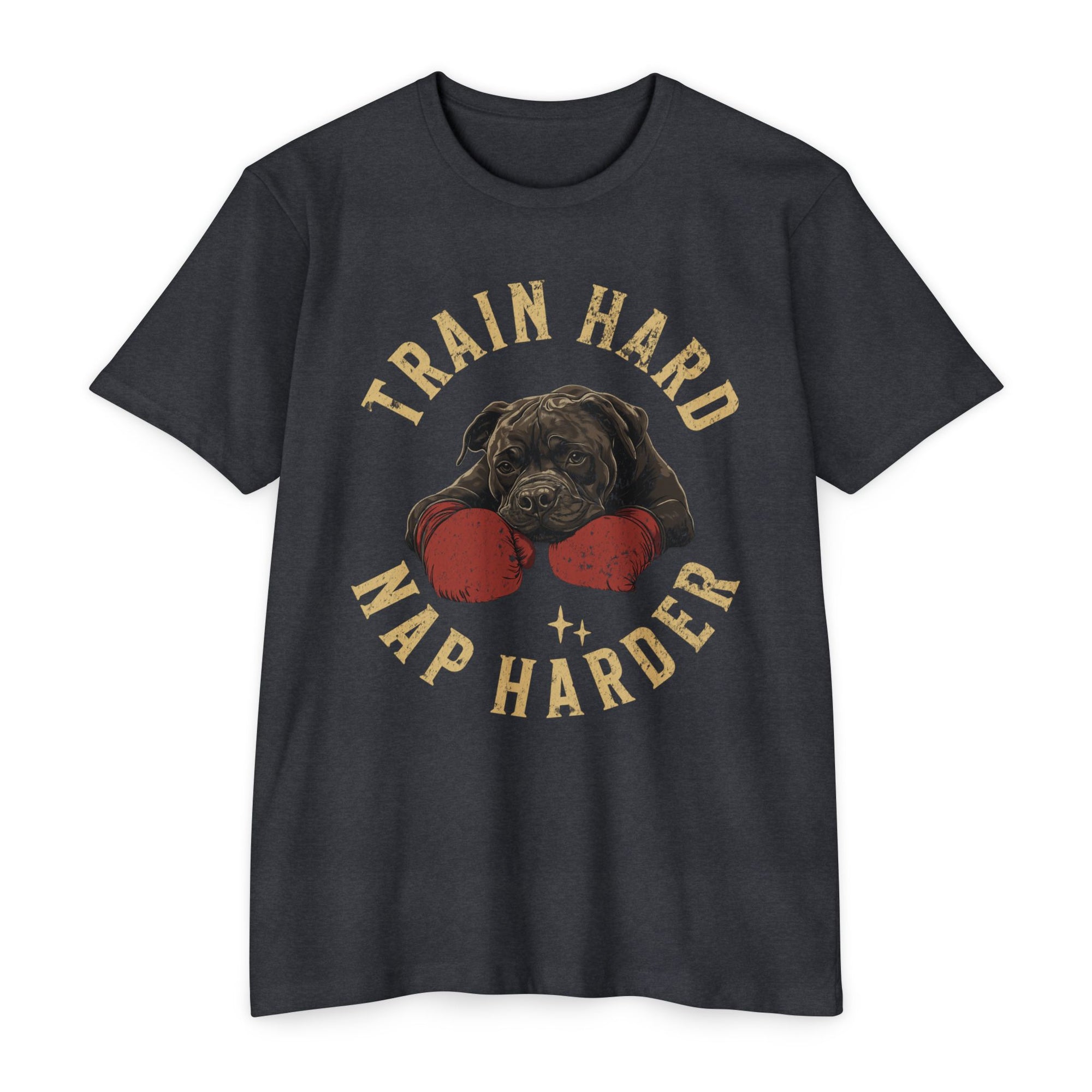 "Train Hard, Nap Harder" Gym Tee