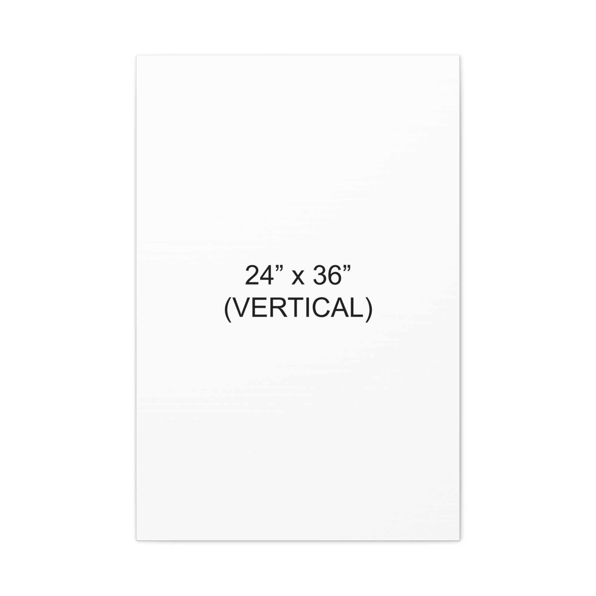 Stretched Matte Canvas Print – 1.25″ Depth (Ready to Hang, Premium Quality)