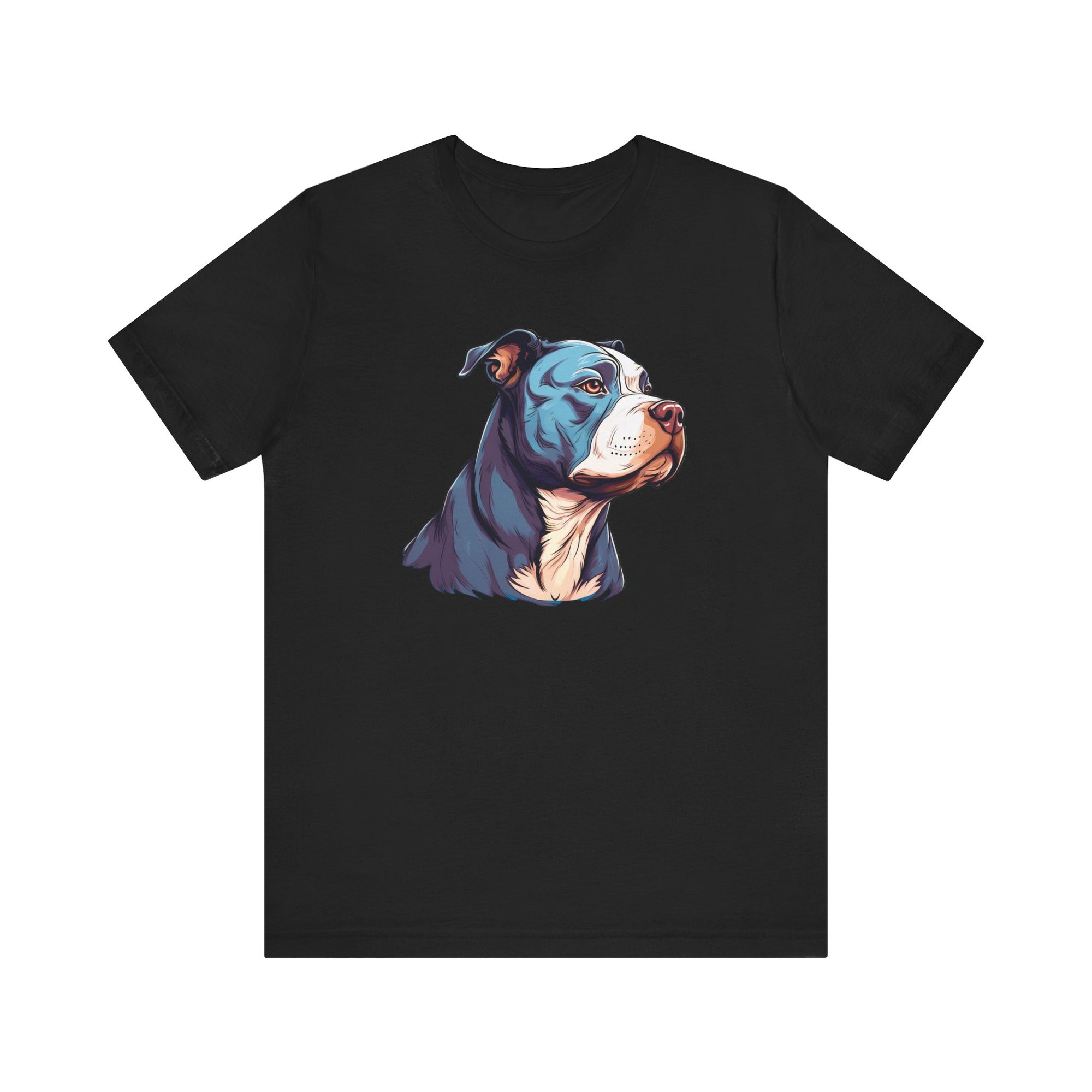 Blue Pit Bull Short Sleeve Tee