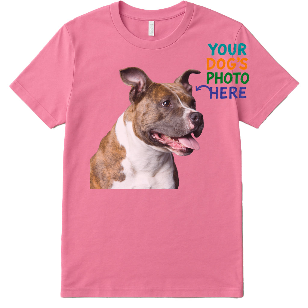 Custom Dog Photo T-Shirt