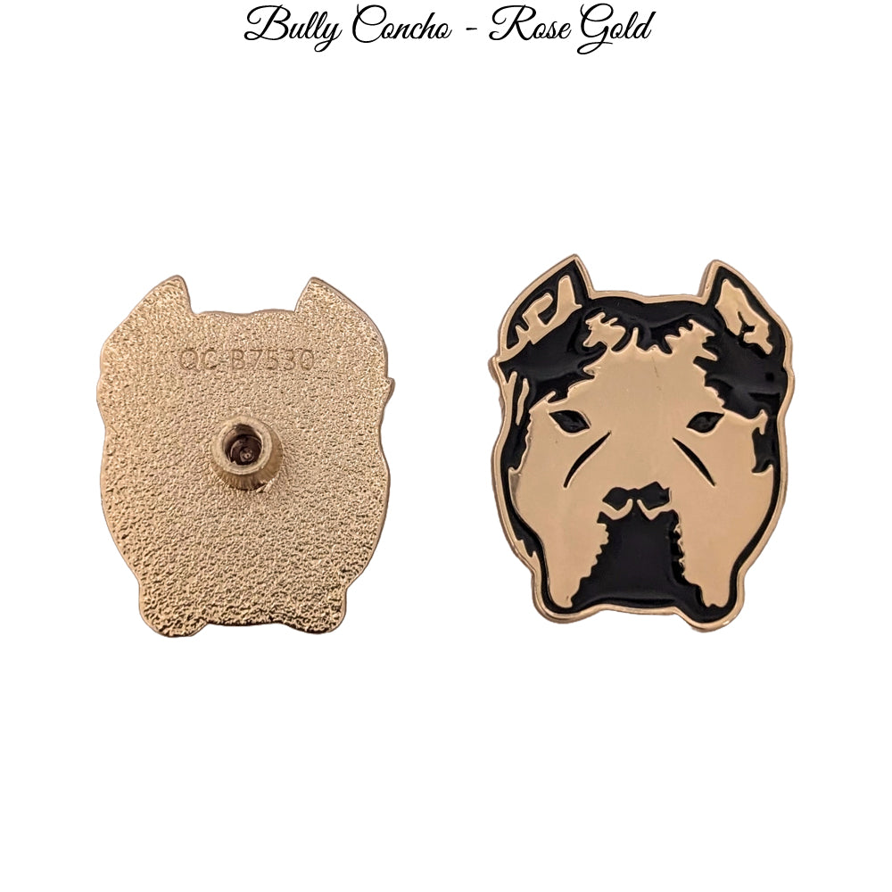Concho - Rose Gold Bully Concho Screwback (2pk)