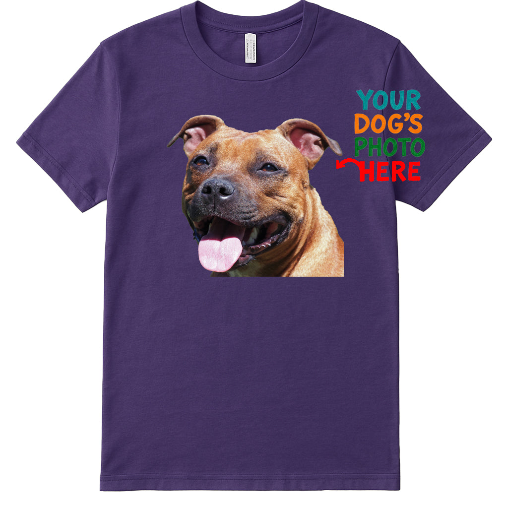 Custom Dog Photo T-Shirt
