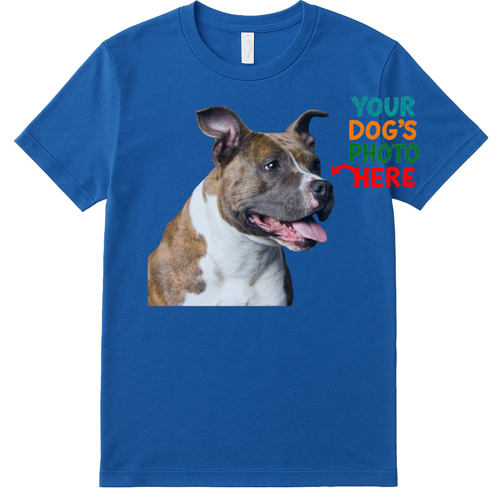 Custom Dog Photo T-Shirt