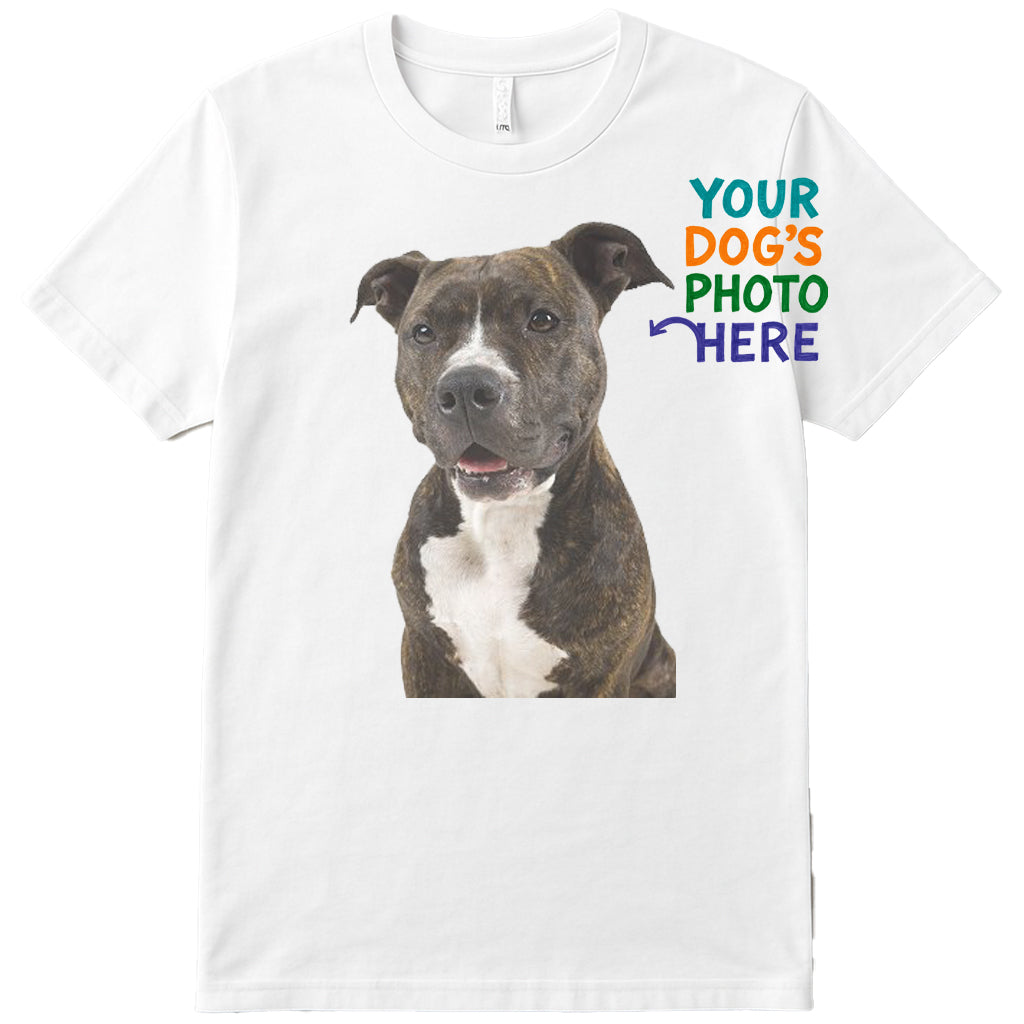Custom Dog Photo T-Shirt