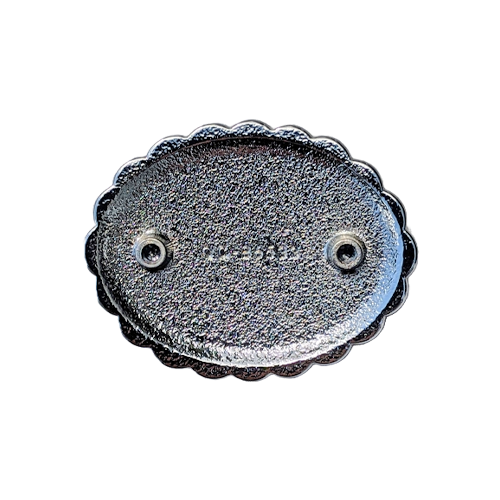 Concho - Southwest Style Oval Concho Silver