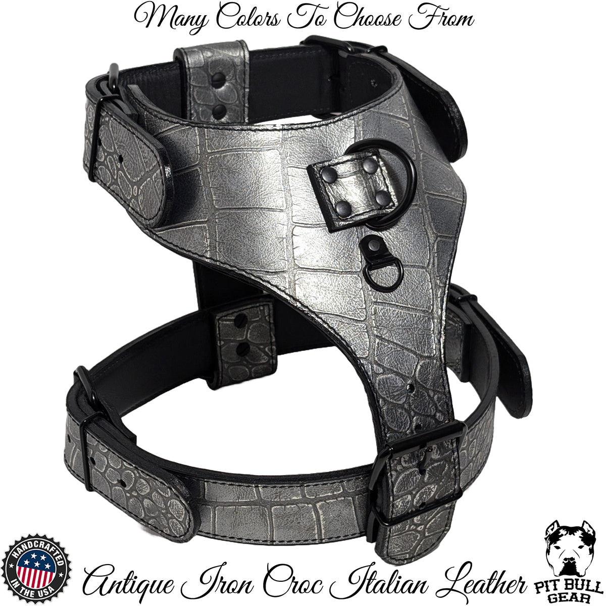 H1 - Custom Made Leather Dog Harness