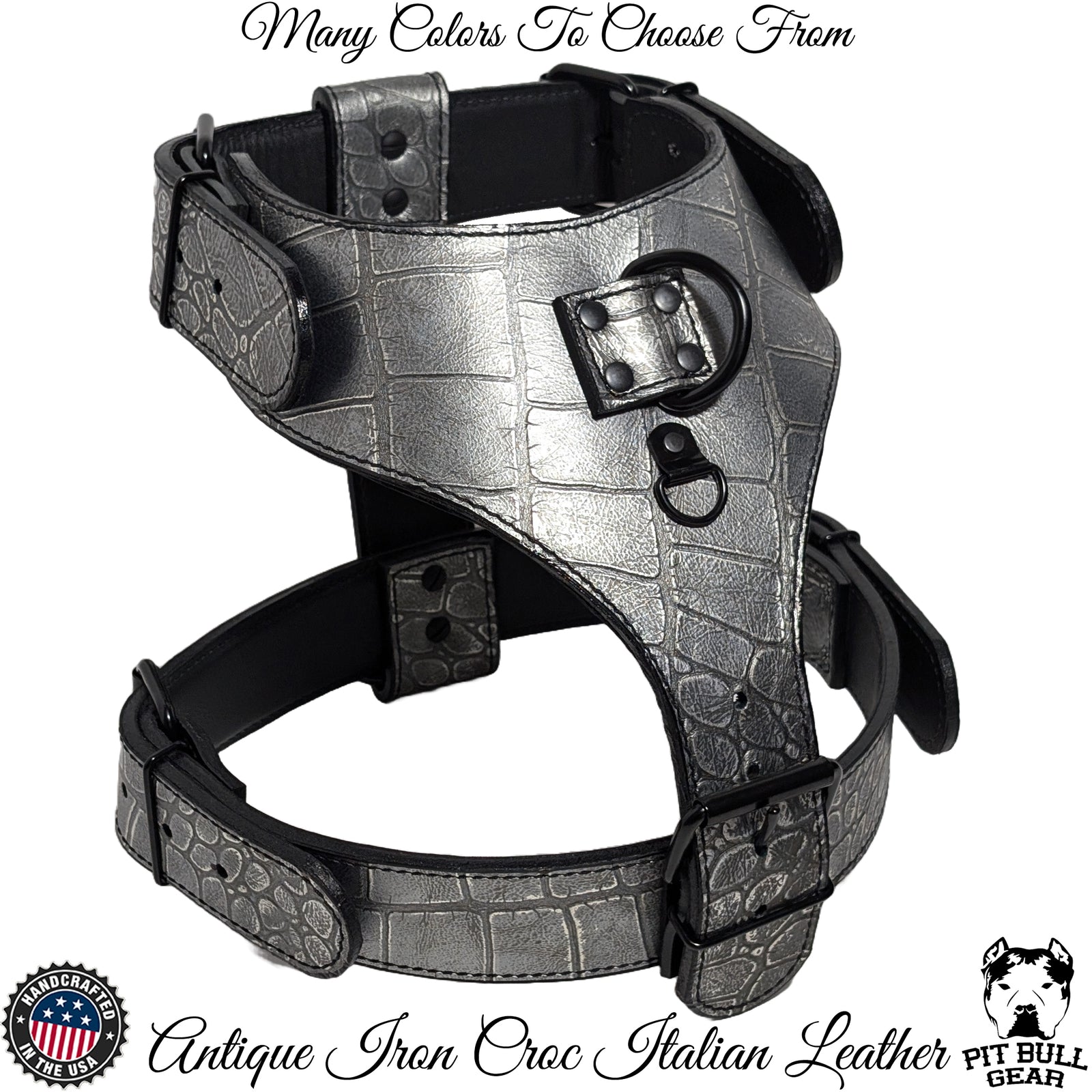 H1 - Custom Made Leather Dog Harness