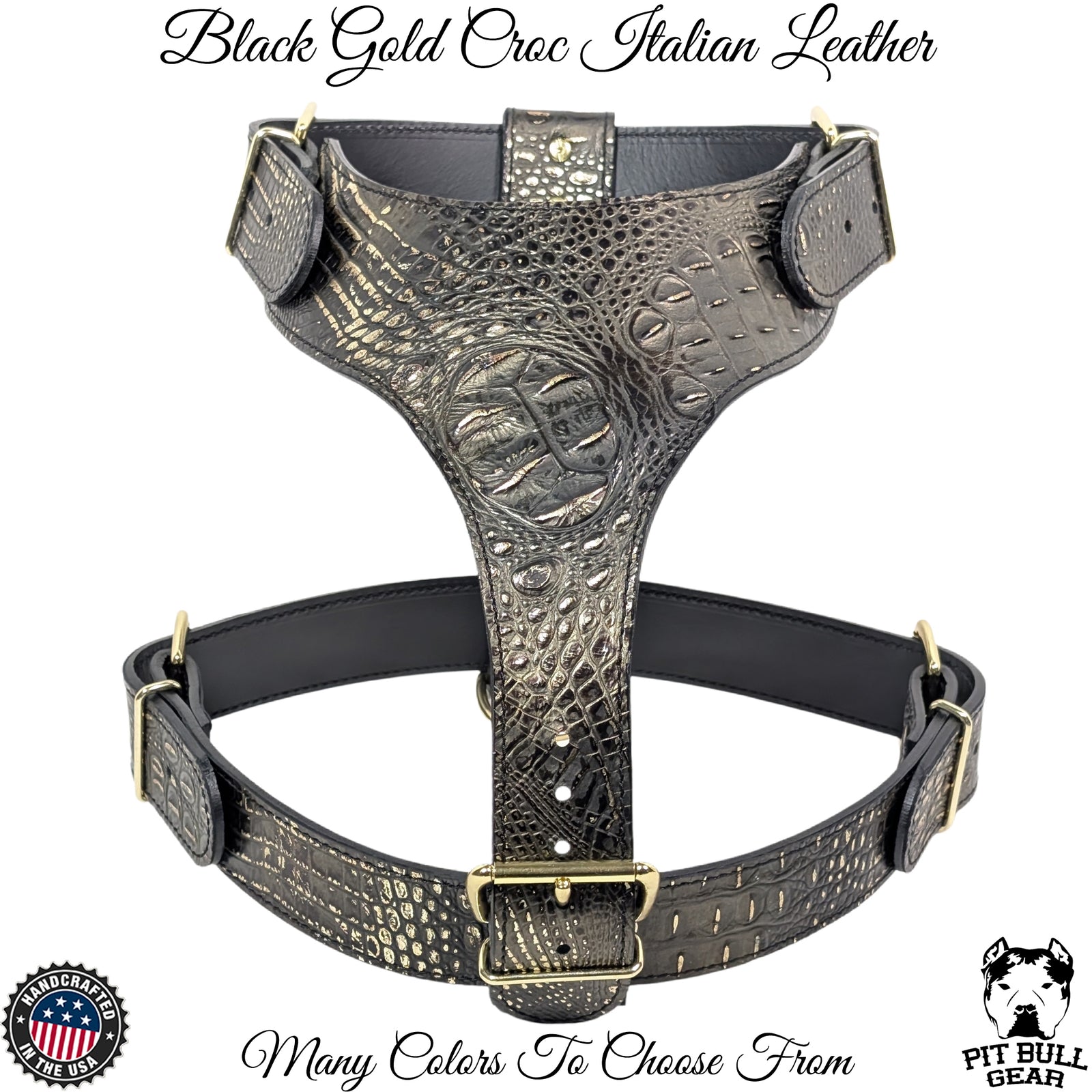 H1 - Custom Made Leather Dog Harness