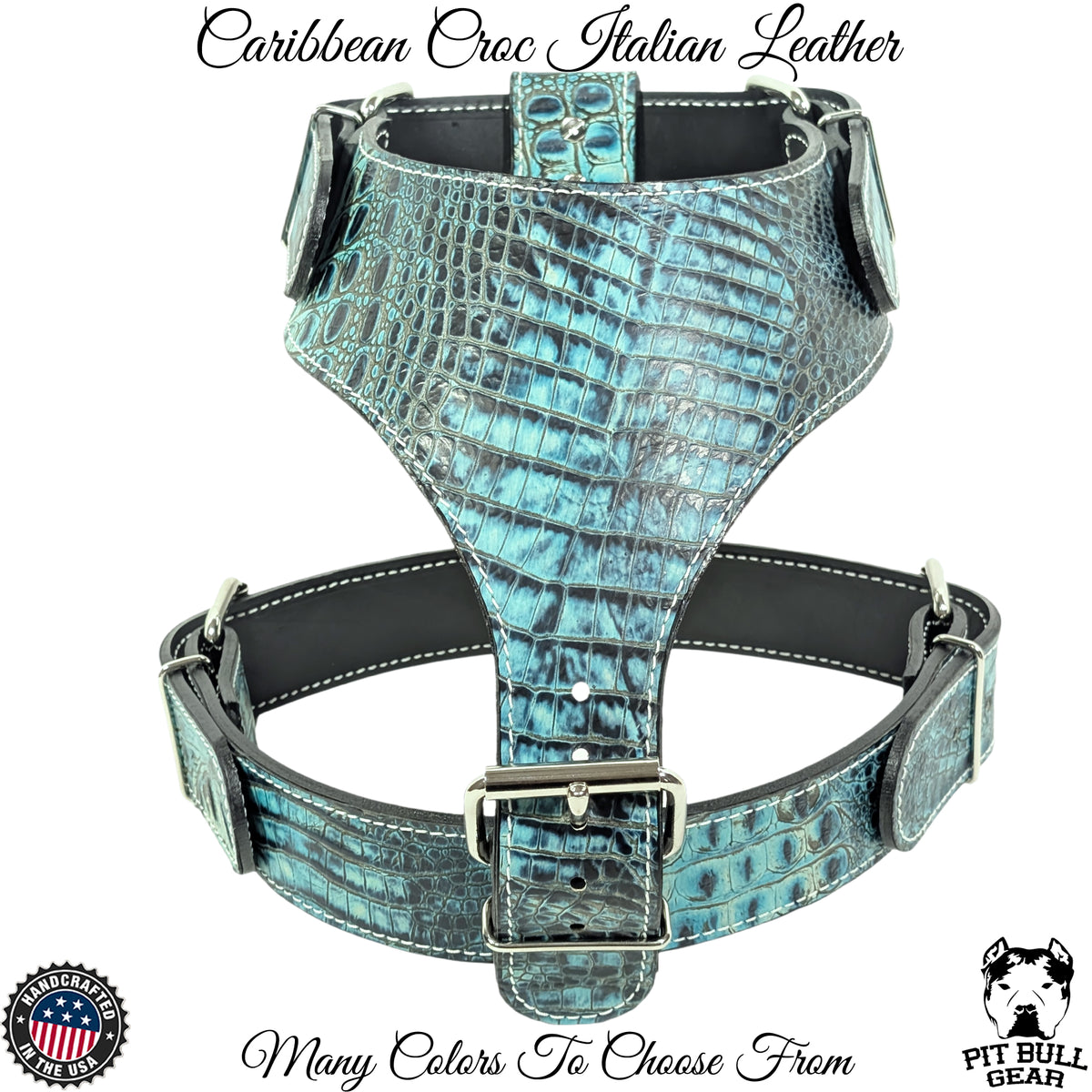 H1 - Custom Made Leather Dog Harness