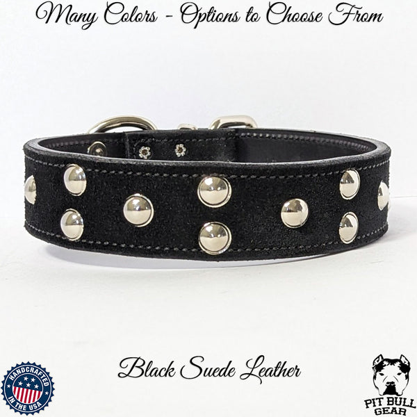 DOG COLLAR WIDE ブラック Vibrant Life Solid Polyester Dog Collar with Metal Buckle
