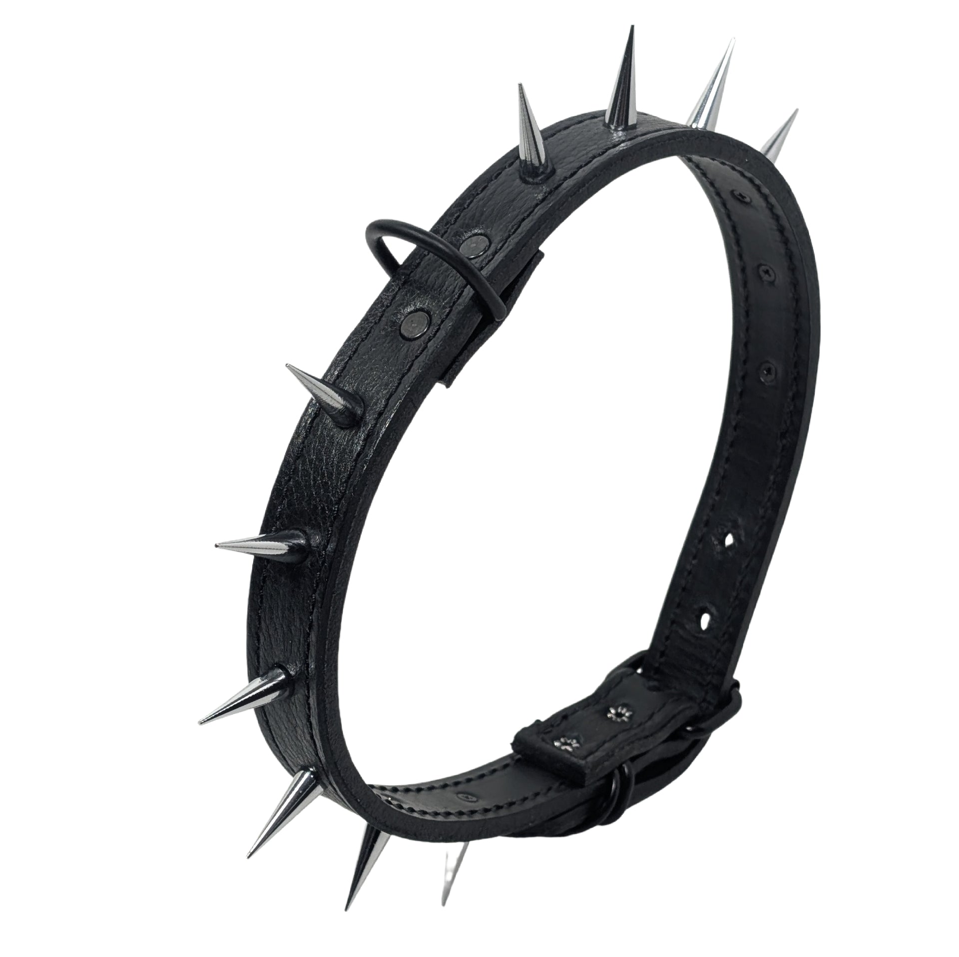 U4 - Spiked Leather Dog Collar