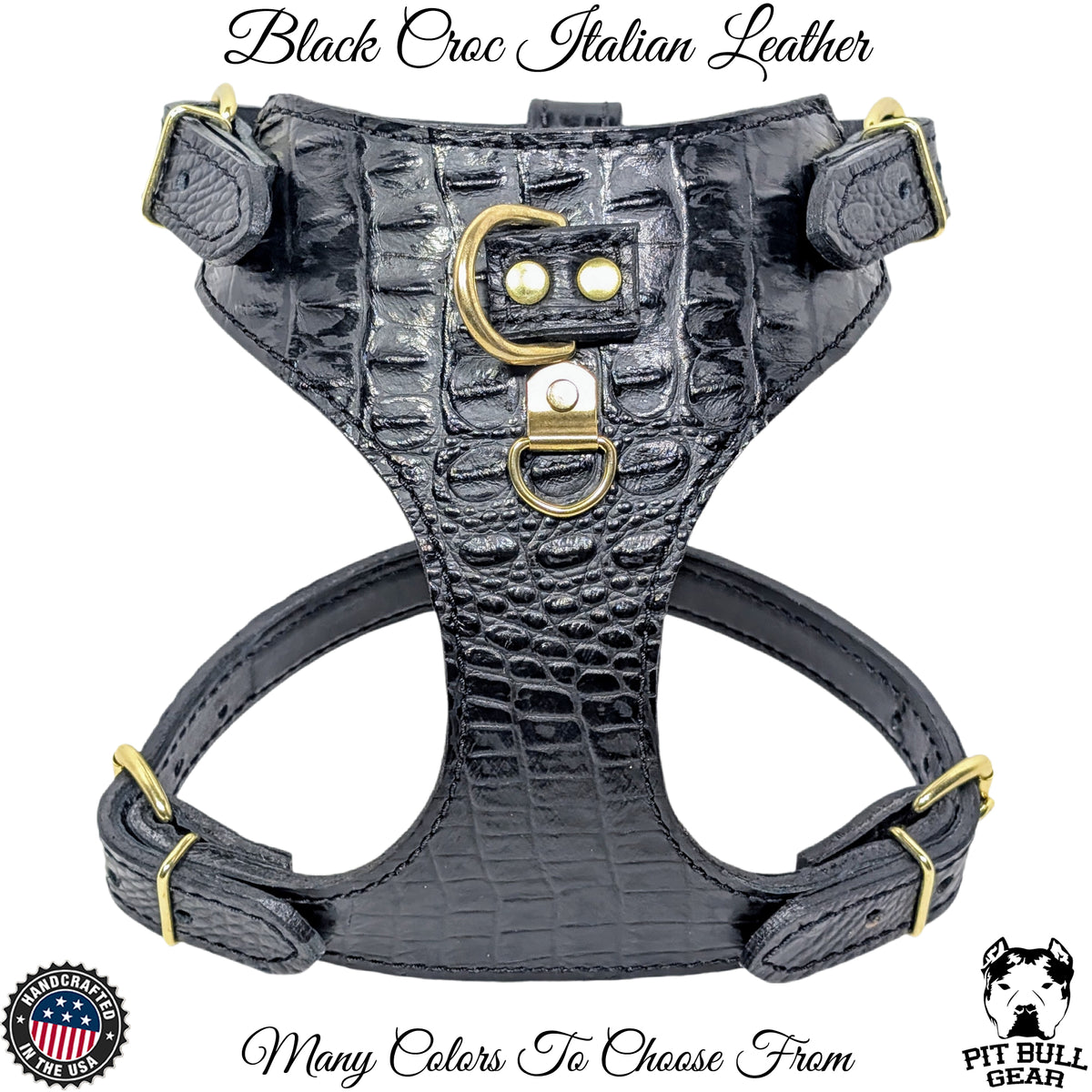 FH1 - French Bulldog Leather Harness