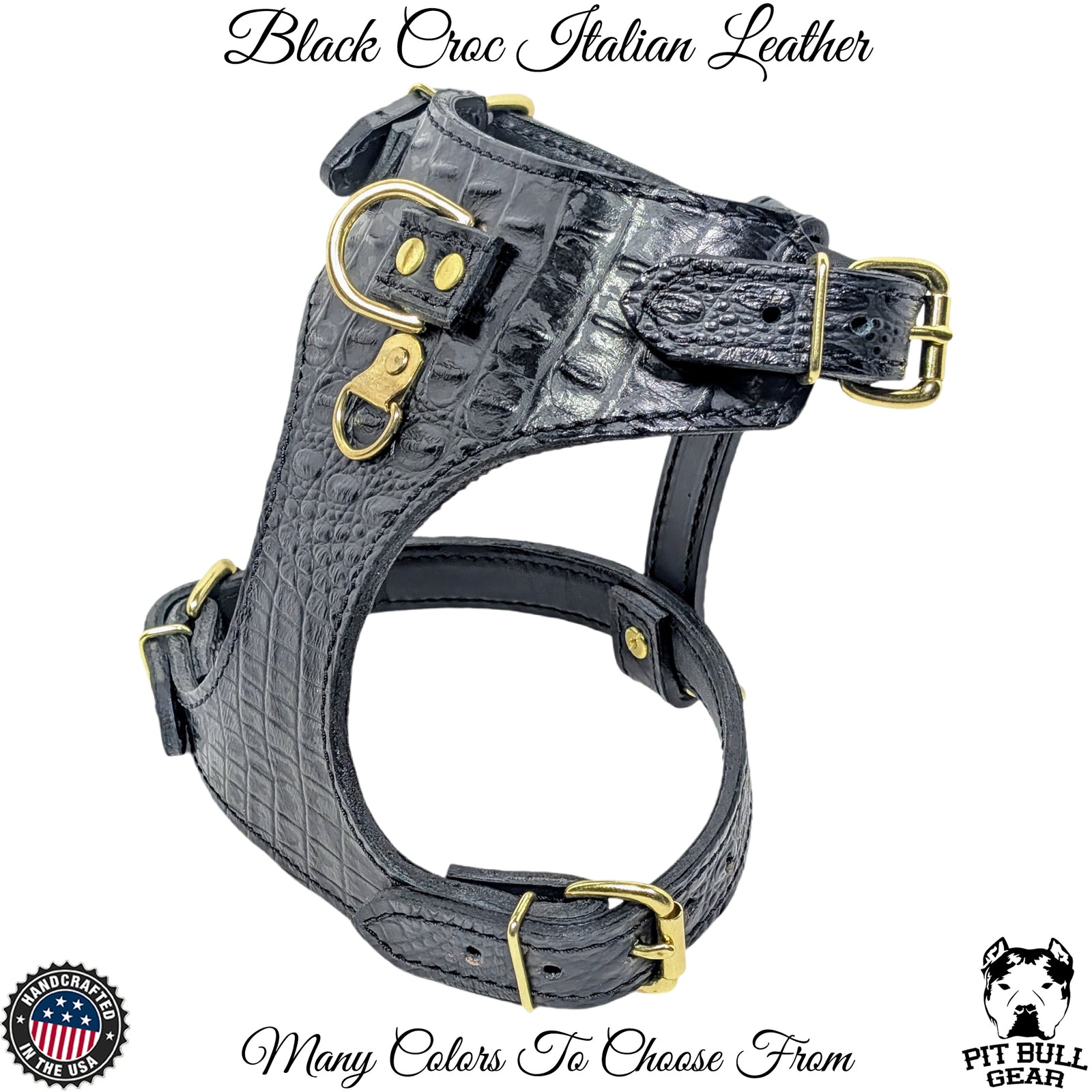 FH1 - French Bulldog Leather Harness