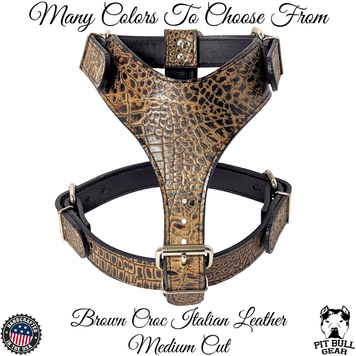 H1 - Custom Made Leather Dog Harness