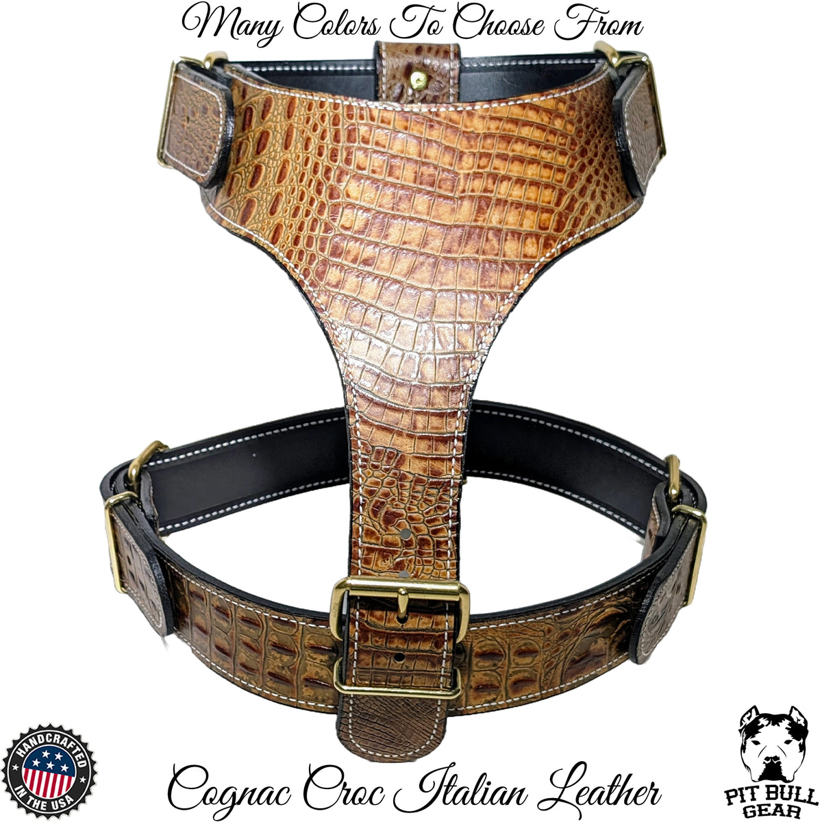 H1 - Custom Made Leather Dog Harness