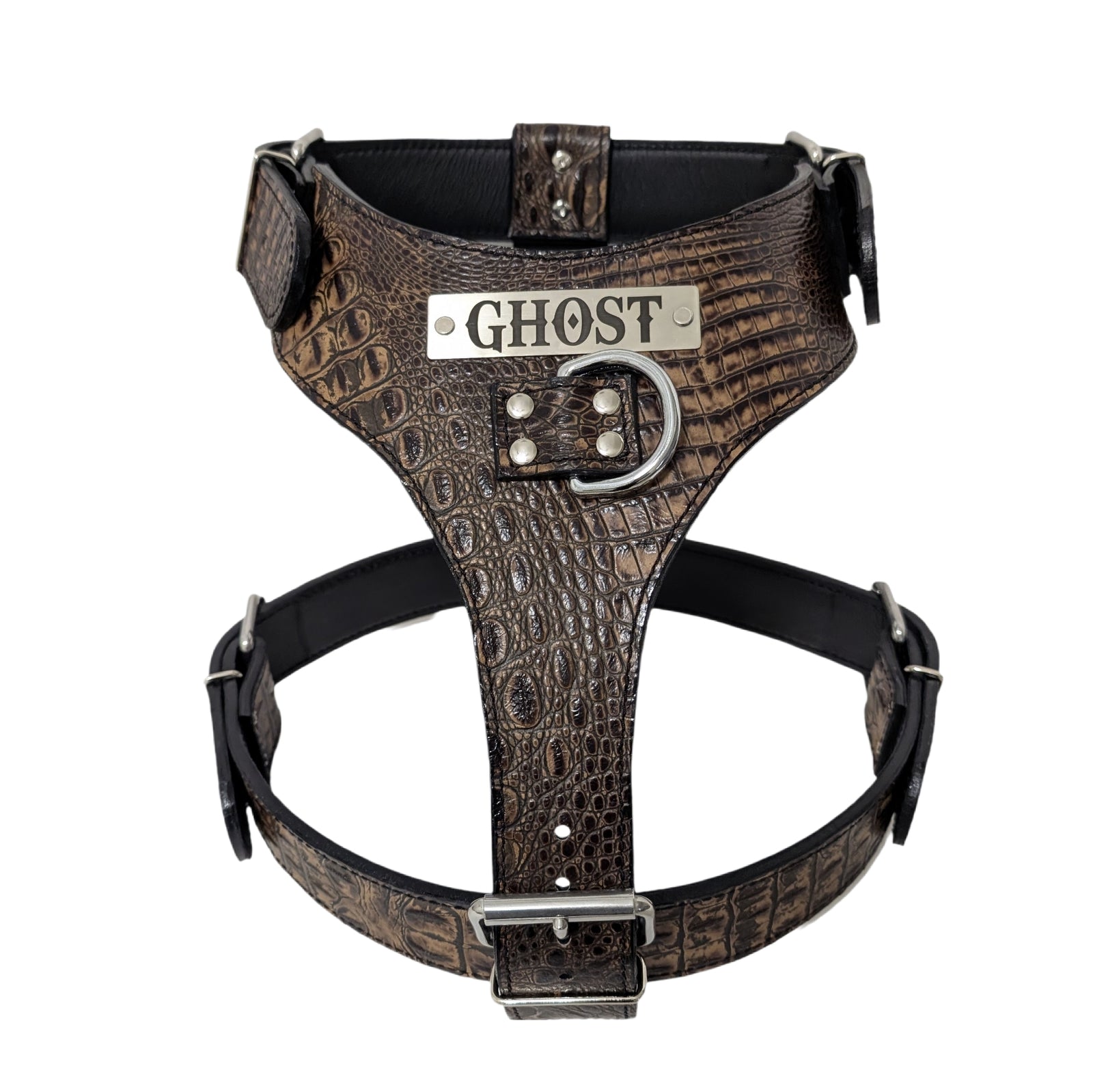 NH4 - Personalized Leather Dog Harness