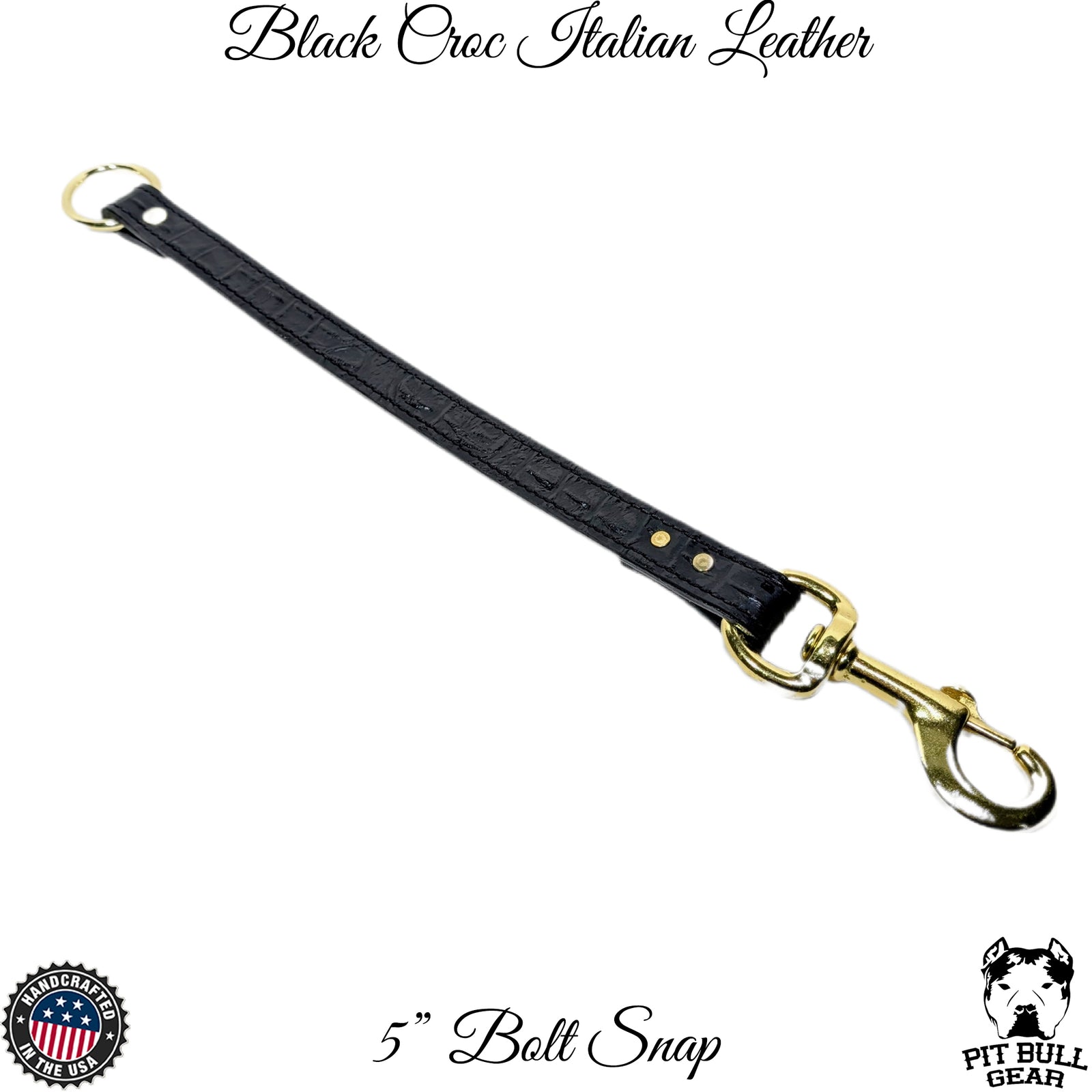 Leather Dog Leash Extender