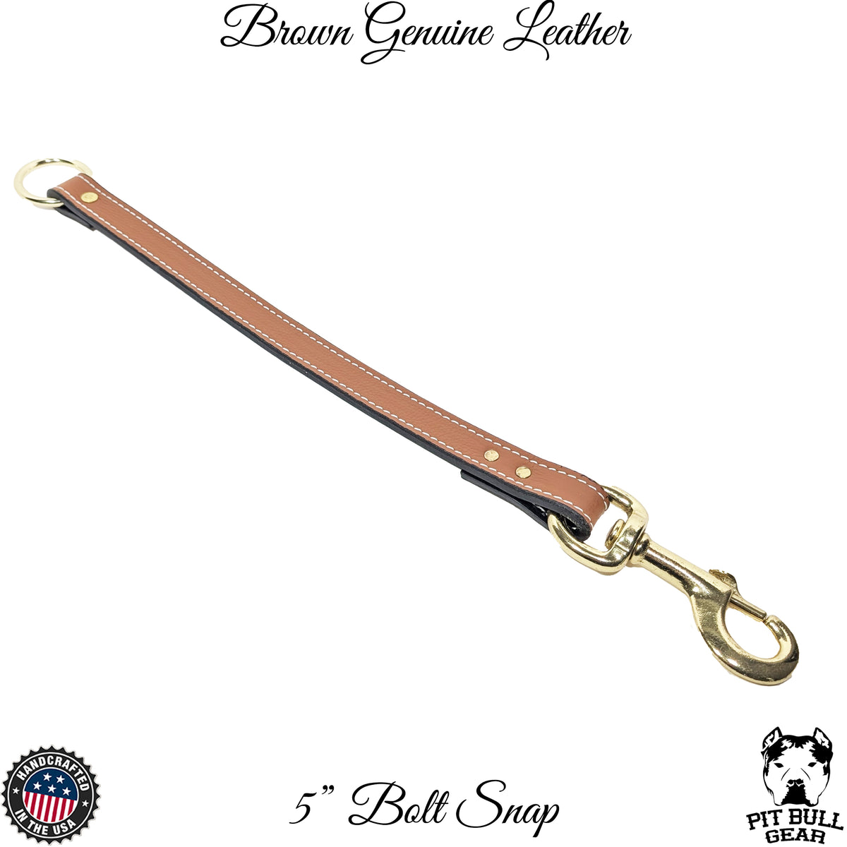 Leather Dog Leash Extender