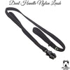 Nylon Dog Collar Nylon Dual Handle Leash Set, Heavy Duty Padded - NS2