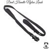 Nylon Dog Collar Nylon Dual Handle Leash Set, Heavy Duty Padded - NS3