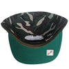 PIT BULL GEAR FLAT BILL SNAPBACK HAT CAMO W/BLACK BRIM