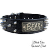 W50 - 2" Personalized Bullet Studded Collar