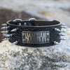 NJ5 - 2.5" Wide Personalized Spiked Collar