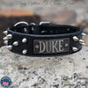 W50 - 2" Personalized Bullet Studded Collar