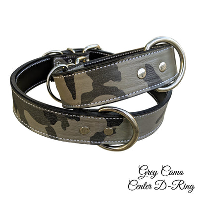 C1 - 1.5" Wide Leather Dog Collar