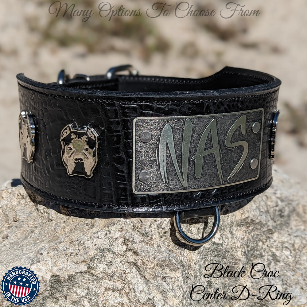 Custom dog collars for on sale bullies
