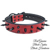 V17 - 1.5" Wide Spiked Leather Collar